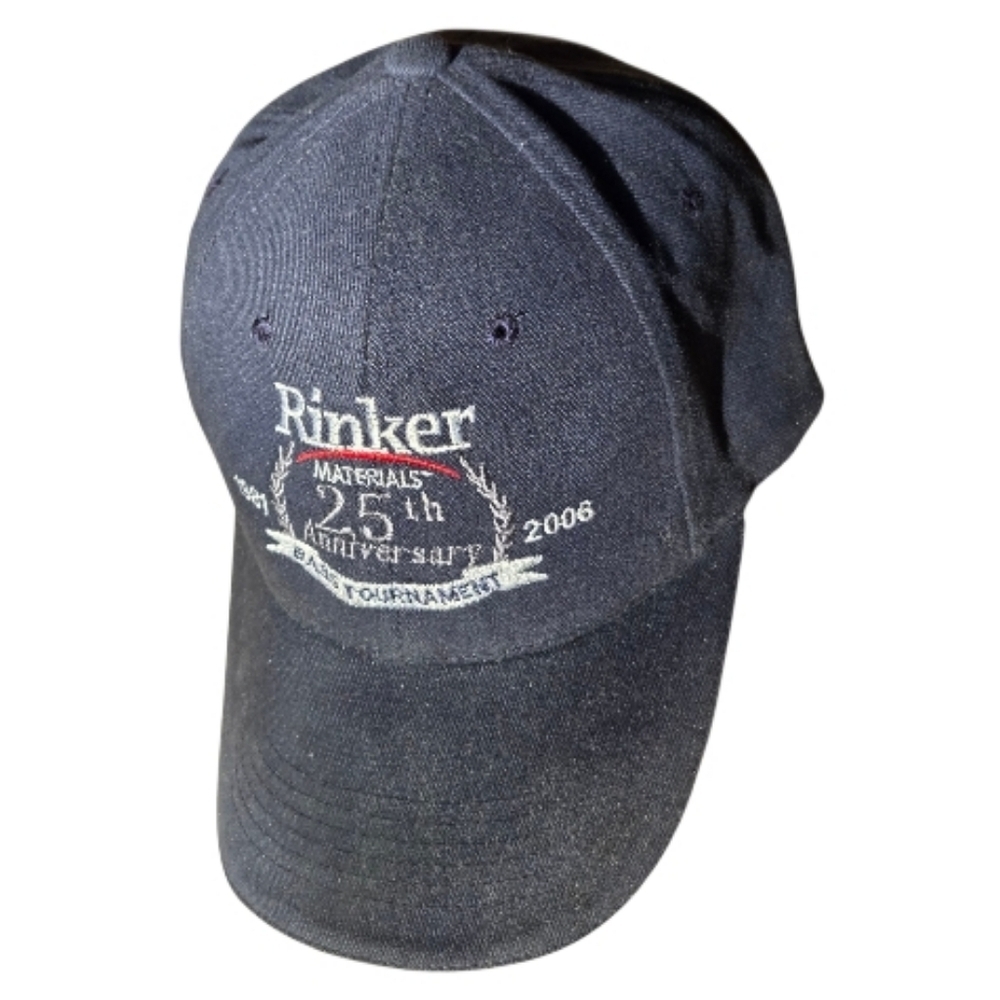 Rinker Materials 25th Anniversary Cap Bass Tournament Adjustable 2006 Vintage